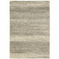10' X 13' Grey Beige And Tan Abstract Power Loom Stain Resistant Area Rug