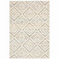 10' X 13' Grey Pink And Sage Geometric Power Loom Stain Resistant Area Rug
