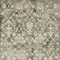 6' X 9' Grey Beige Tan And Brown Oriental Power Loom Stain Resistant Area Rug