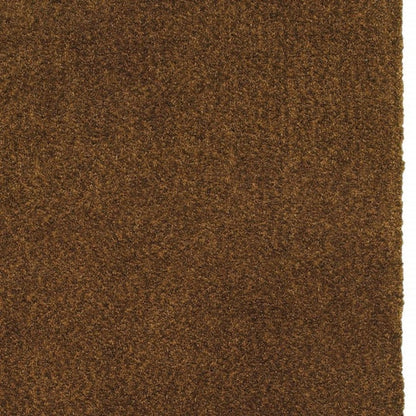 6' X 9' Brown Shag Tufted Handmade Stain Resistant Area Rug
