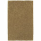 10' X 13' Rich Gold Shag Tufted Handmade Stain Resistant Area Rug