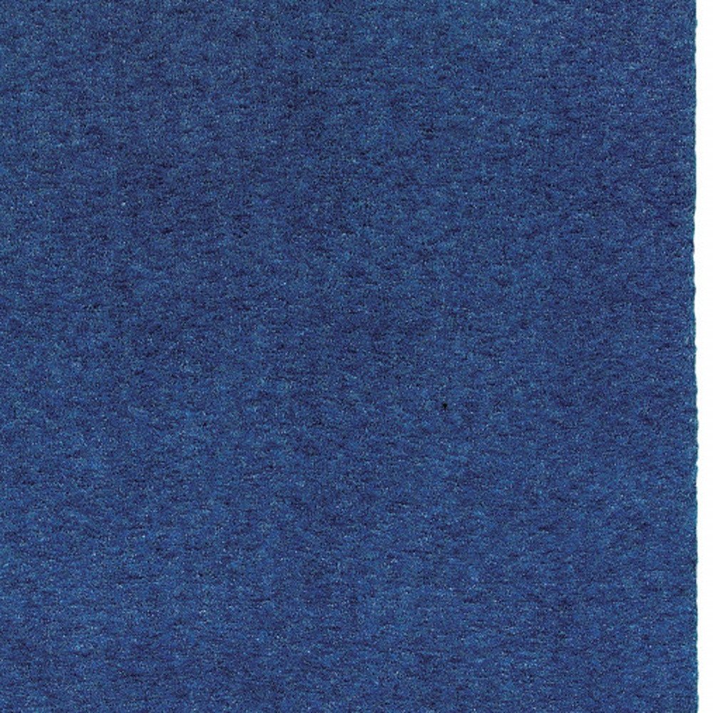 10' X 13' Blue Shag Hand Tufted Area Rug