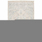8' X 10' Beige And Grey Oriental Hand Loomed Stain Resistant Area Rug With Fringe