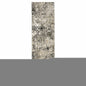 2' X 8' Grey Ivory Beige Charcoal Black Tan And Brown Abstract Power Loom Stain Resistant Runner Rug
