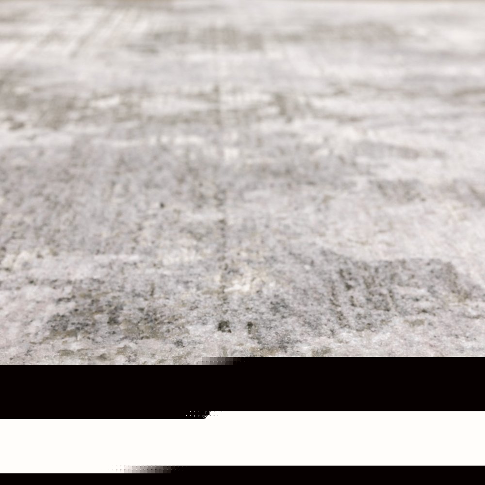 3' X 5' Grey Ivory Beige Tan Brown And Black Abstract Power Loom Stain Resistant Area Rug