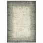 10' X 13' Grey Beige And Blue Power Loom Stain Resistant Area Rug