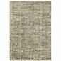 10' X 13' Beige And Gray Geometric Distressed Area Rug