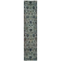 12' Blue Oriental Runner Rug