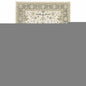 3' X 5' Ivory And Blue Oriental Area Rug