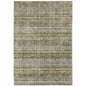 10' X 13' Gray and Ivory Abstract Power Loom Area Rug