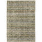 9' X 12' Gray and Ivory Abstract Power Loom Area Rug