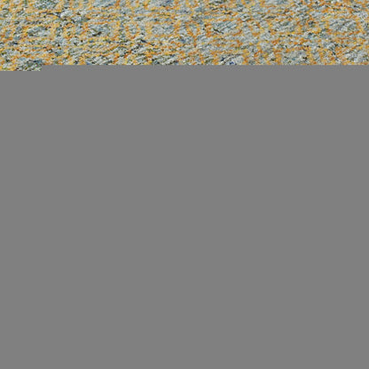 3' X 5' Blue and Silver Geometric Power Loom Area Rug