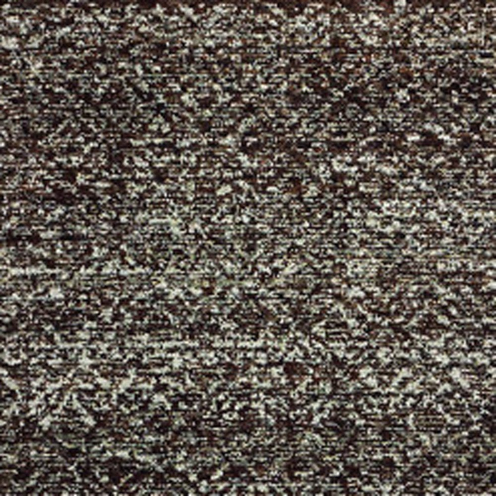 8' Gray Geometric Runner Rug
