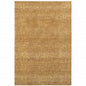 7' X 10' Brown Power Loom Area Rug