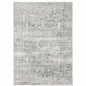 4' X 6' Sage Green Oriental Non Skid Area Rug