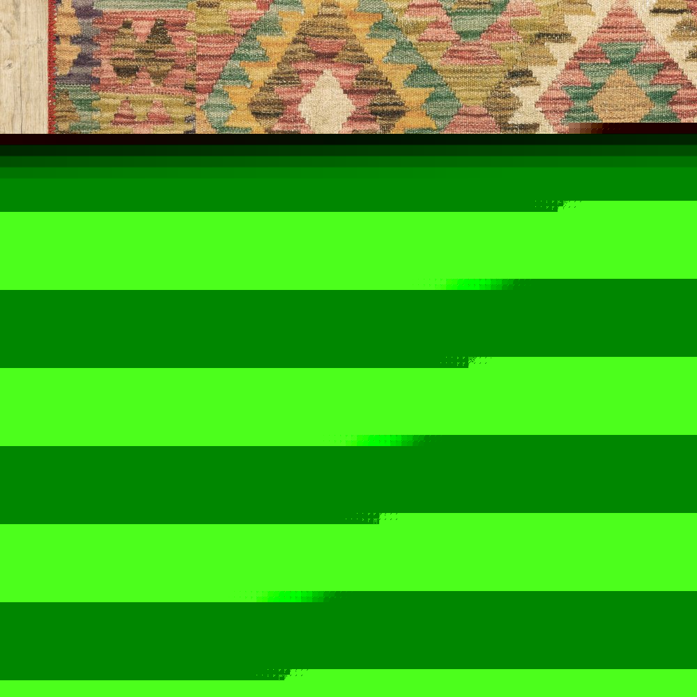 2' X 8' Gold Orange Brown Red Green Purple And Beige Southwestern Printed Stain Resistant Non Skid Runner Rug