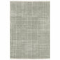 10' X 13' Grey And Ivory Geometric Shag Power Loom Stain Resistant Area Rug