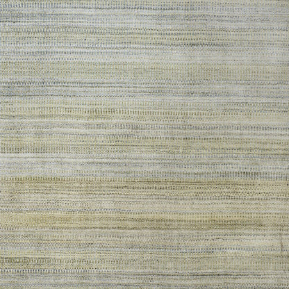 8' X 11' Gold Ivory And Gray Abstract Area Rug