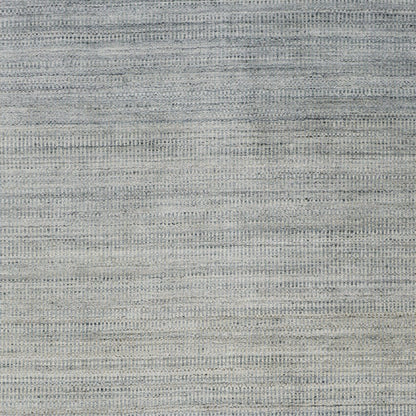 8' X 11' Blue and Gray Ombre Hand Woven Area Rug