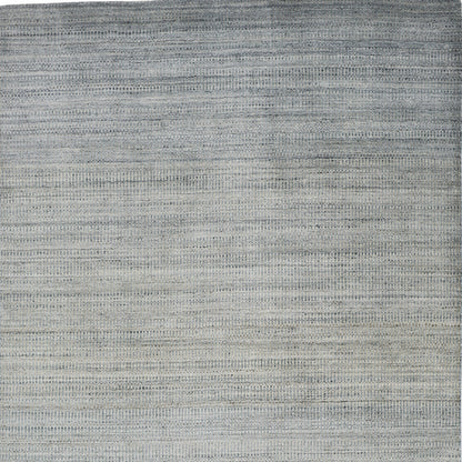 5' X 8' Gray and Ivory Abstract Area Rug