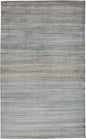 5' X 8' Blue and Green Ombre Hand Woven Area Rug