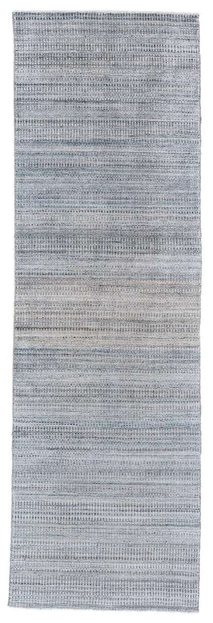 5' X 8' Gray and Ivory Abstract Area Rug