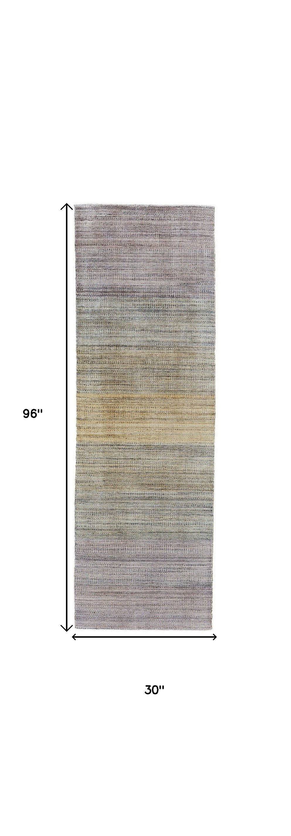 5' X 8' Gold Ivory And Gray Abstract Stain Resistant Area Rug