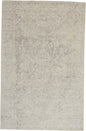 2' X 3' Ivory And Tan Abstract Hand Woven Area Rug