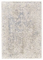 2' X 3' Ivory And Tan Abstract Hand Woven Area Rug