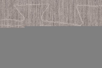 4' X 6' Gray and Ivory Abstract Hand Woven Area Rug