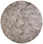 10' X 14' Tan and Gray Wool Geometric Hand Tufted Area Rug