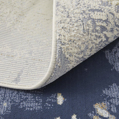 4' X 6' Beige Bronze And Black Abstract Area Rug