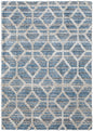 5' X 8' Tan Taupe And Ivory Geometric Power Loom Stain Resistant Area Rug