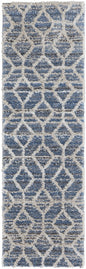 5' X 8' Tan Taupe And Ivory Geometric Power Loom Stain Resistant Area Rug