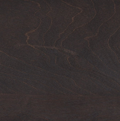 Set of Two 24" Espresso Solid Wood End Tables With Shelf