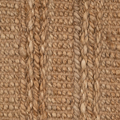 5' X 8' Green Abstract Hand Woven Non Skid Area Rug