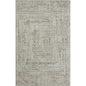 2' X 3' Beige Abstract Distressed Area Rug