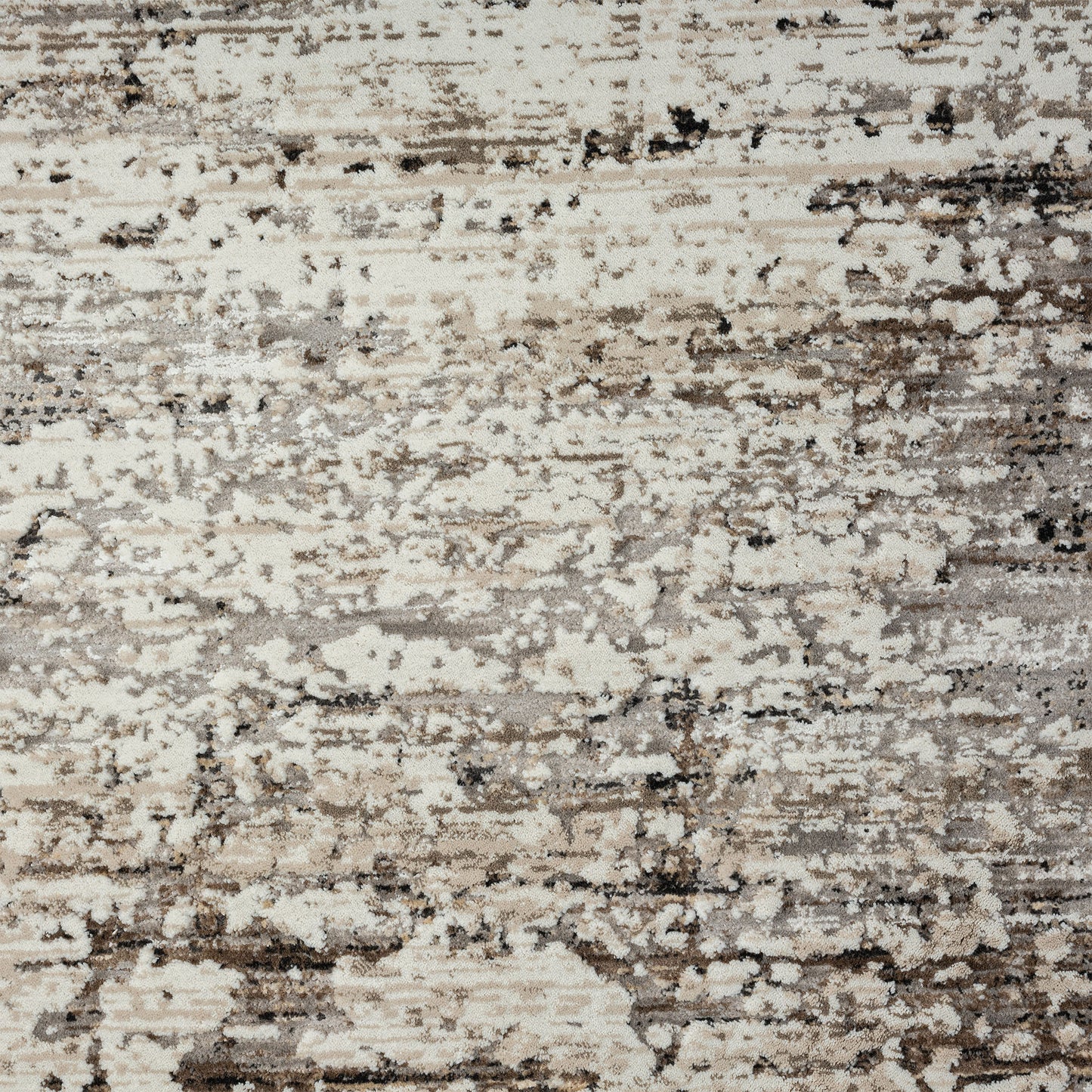 2' X 3' Beige Abstract Distressed Area Rug