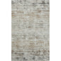 2' X 3' Gray Abstract Distressed Area Rug