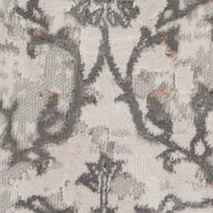 2' X 3' Cream Abstract Distressed Area Rug