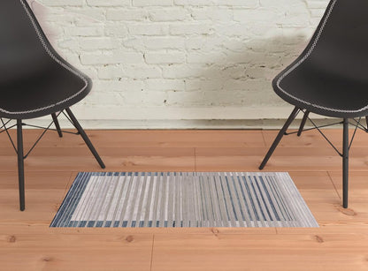 2' X 3' Cream Abstract Area Rug