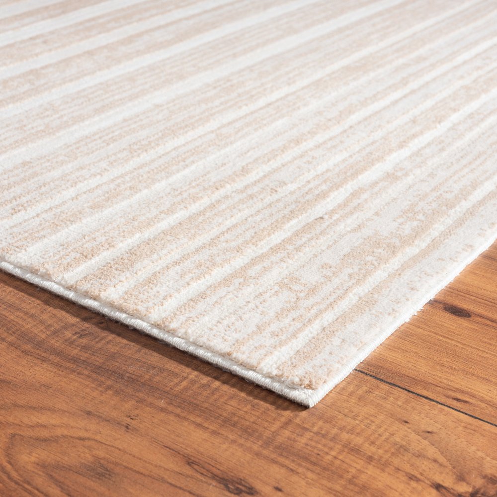 2' X 3' Beige Abstract Distressed Area Rug