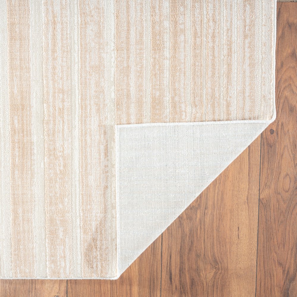 2' X 3' Beige Abstract Distressed Area Rug