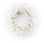 25" White Mixed Assortment Artificial Wreath