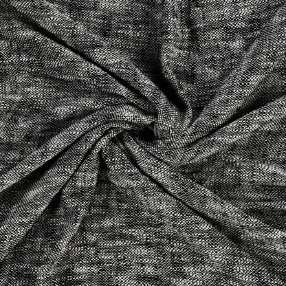 50" X 60" Blue and White Woven Cotton Throw Blanket with Fringe