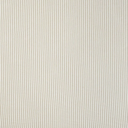 50" X 60" Brown and White Woven Cotton Striped Throw Blanket with Tassels