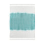 50" X 60" Blue and White Woven Cotton Ombre Throw Blanket with Fringe
