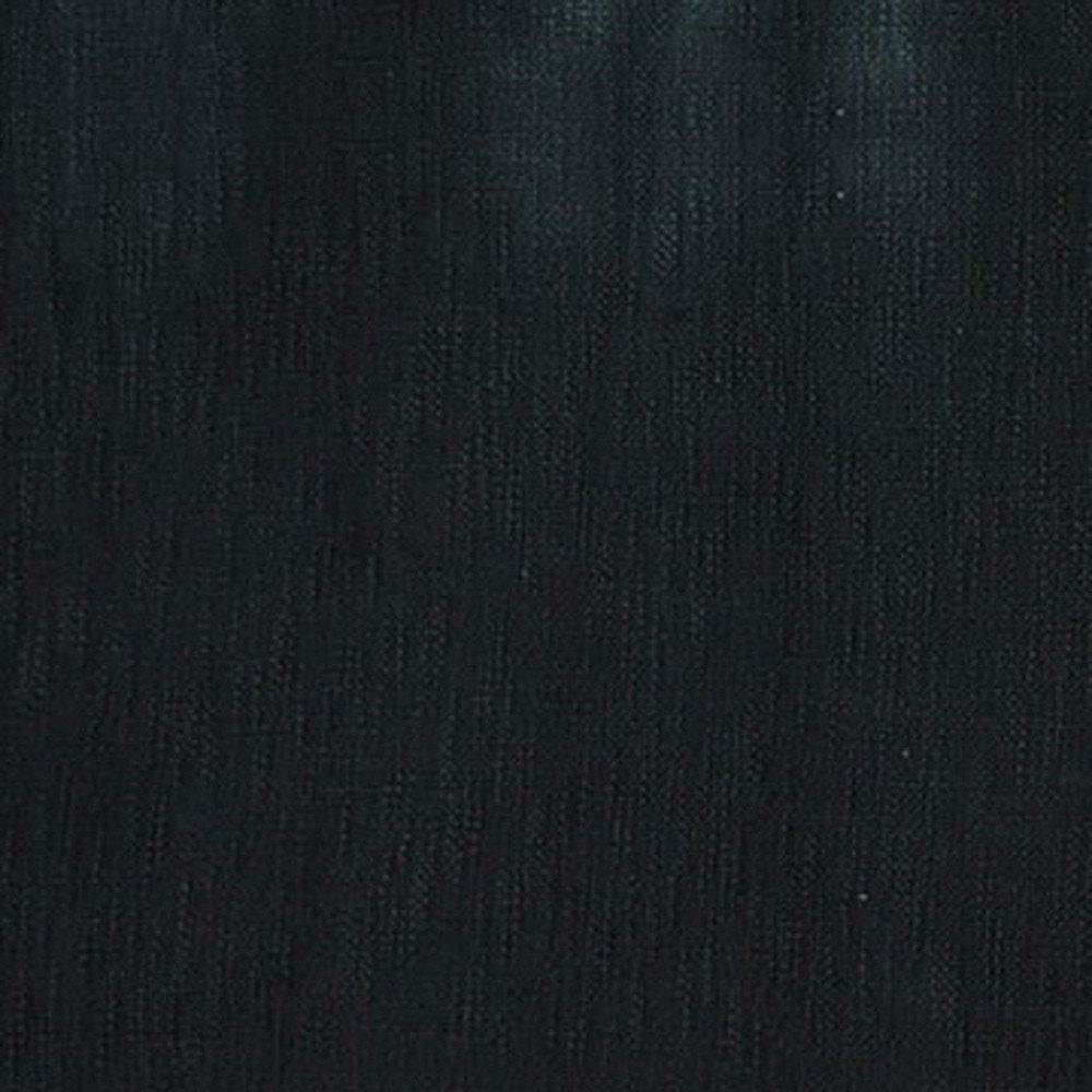 50" X 60" Black and White Woven Cotton Ombre Throw Blanket with Fringe