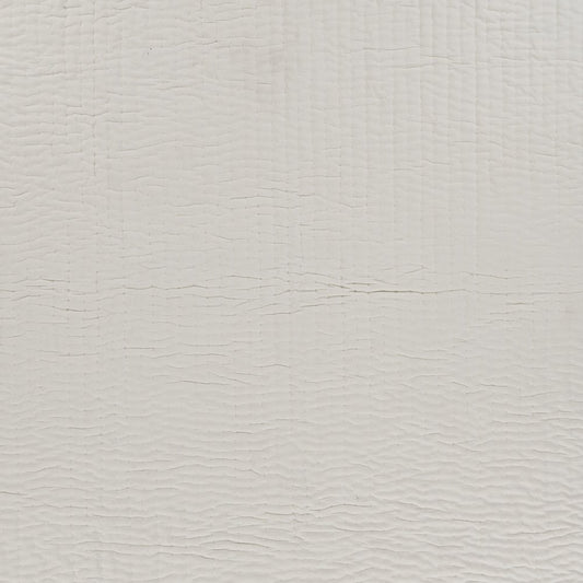 60" X 50" Blue Kantha Cotton Throw Blanket with Embroidery