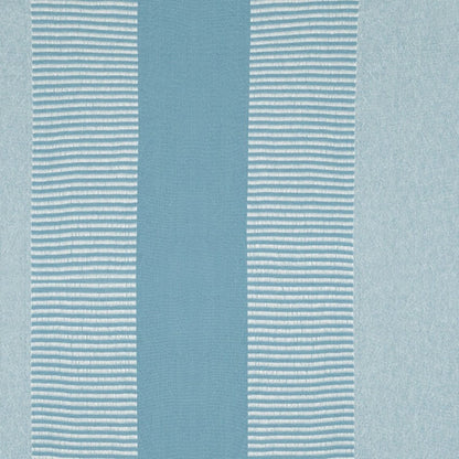 50" X 60" Blue Woven Cotton Striped Throw Blanket with Tassels